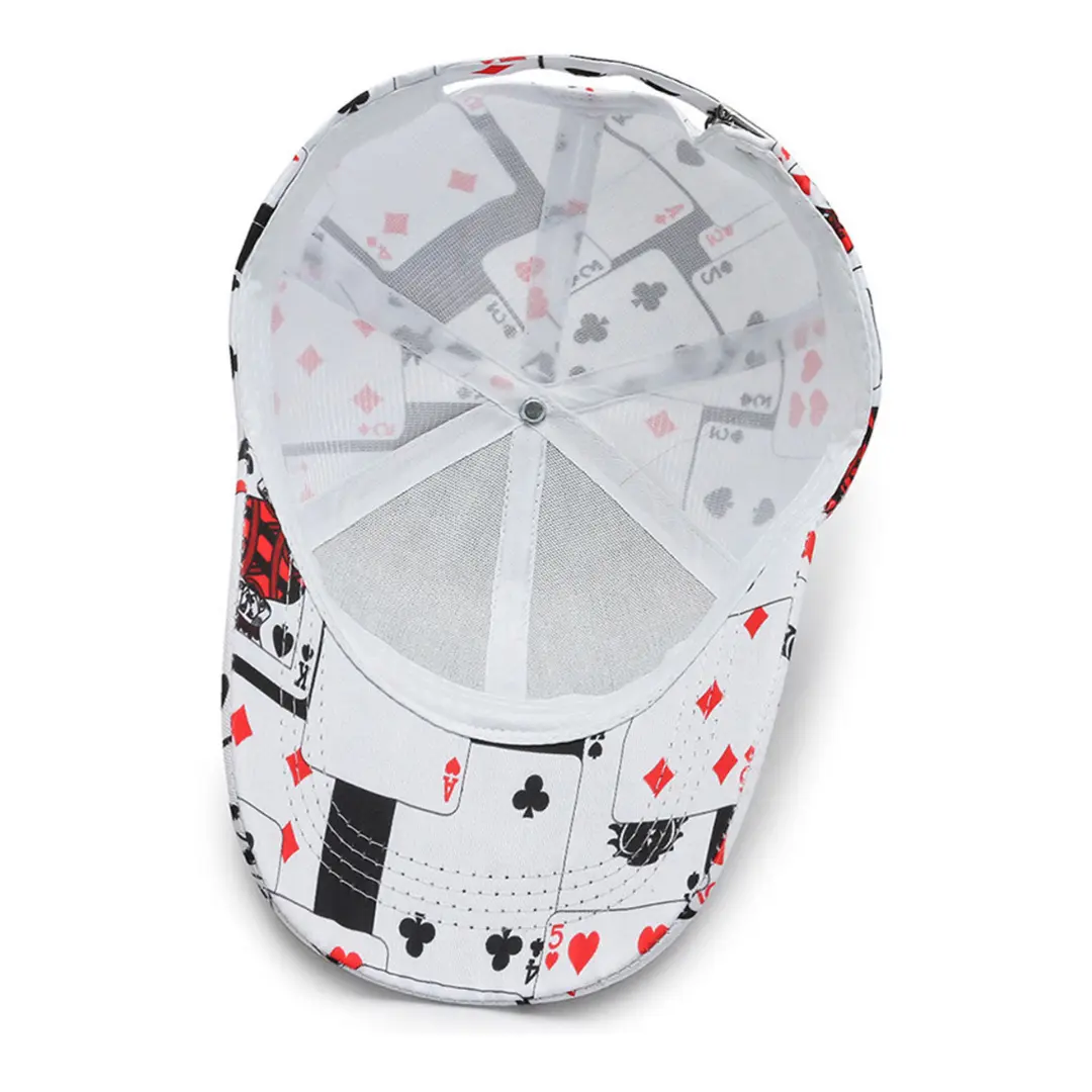 Boné Masculino Aba Curva Poker King - Image 5