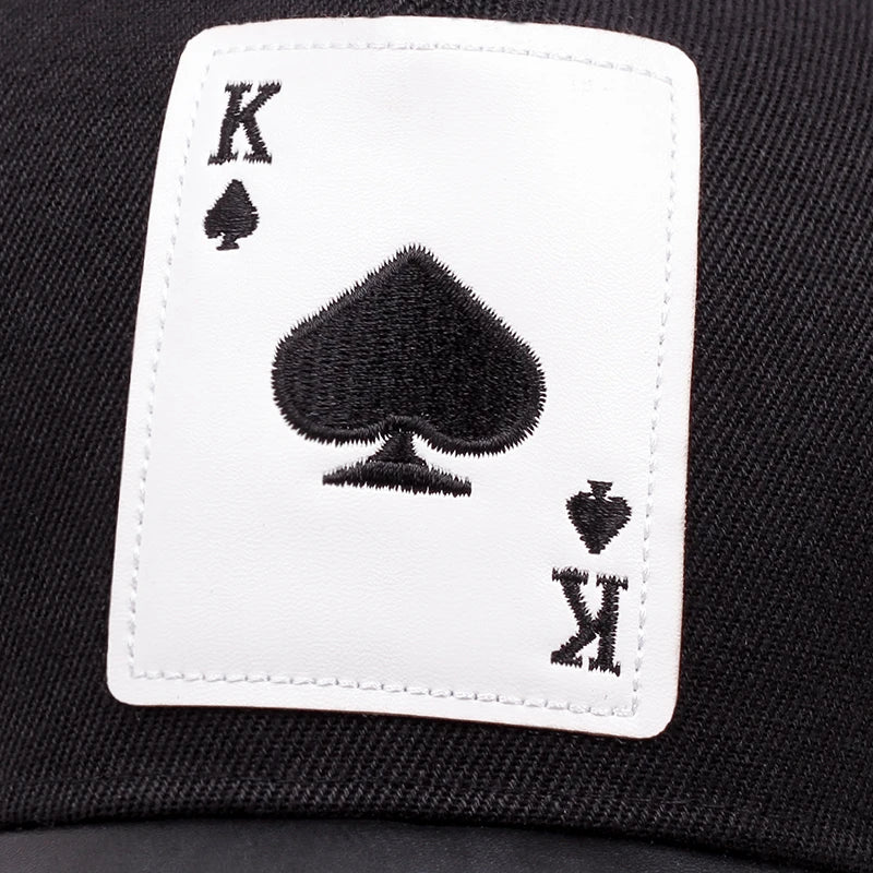 Boné Masculino Aba Curva Poker Pro - Image 6