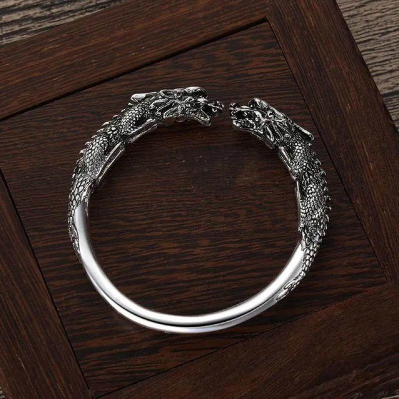 Bracelete Masculino em Aço Dragon - Image 6