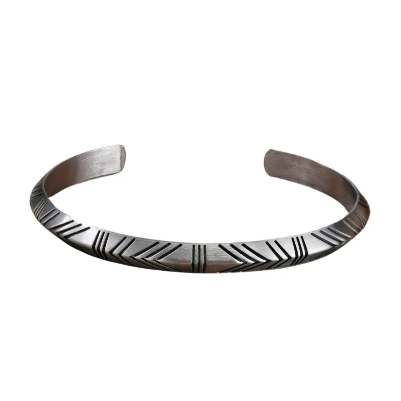 Bracelete Masculino em Aço Inoxidável Forest - Image 9