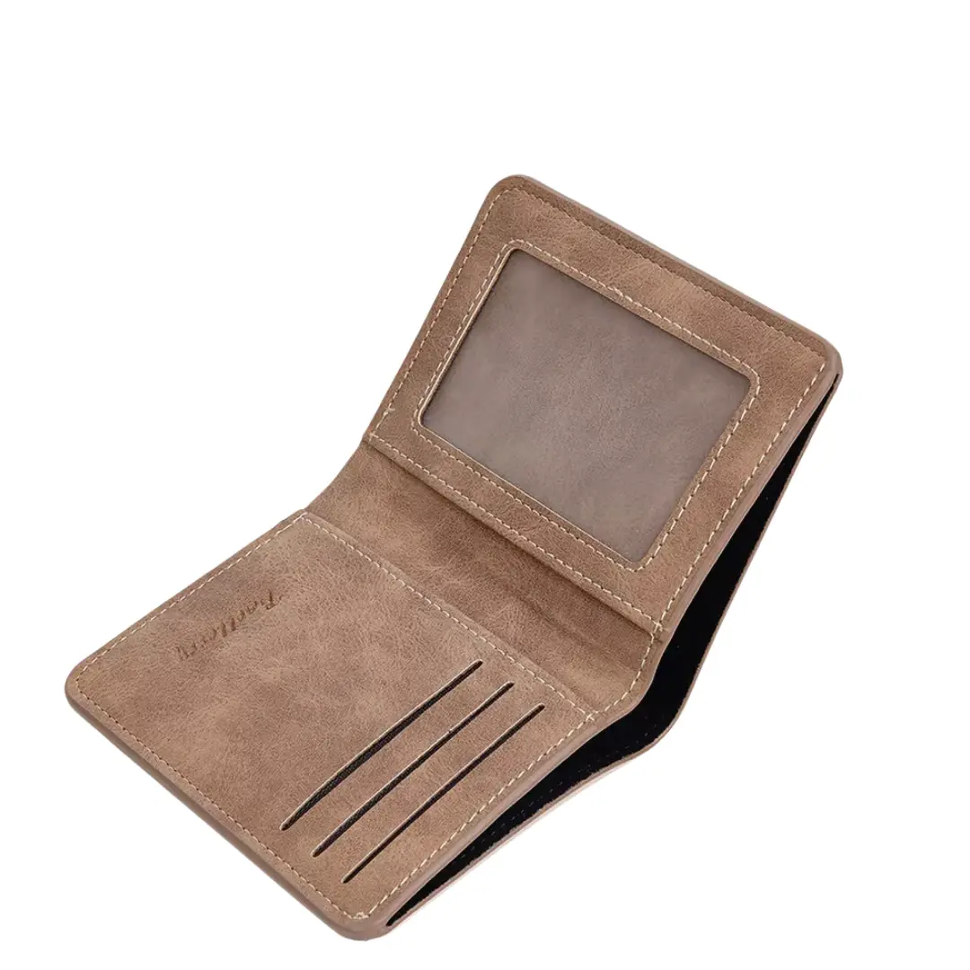 Carteira Masculina em Couro Ecológico Minimalist - Image 5