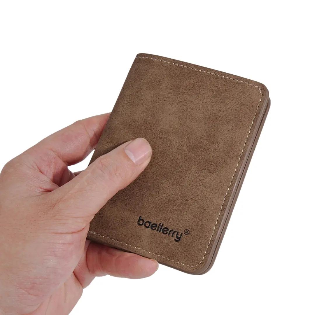 Carteira Masculina em Couro Ecológico Minimalist - Image 6