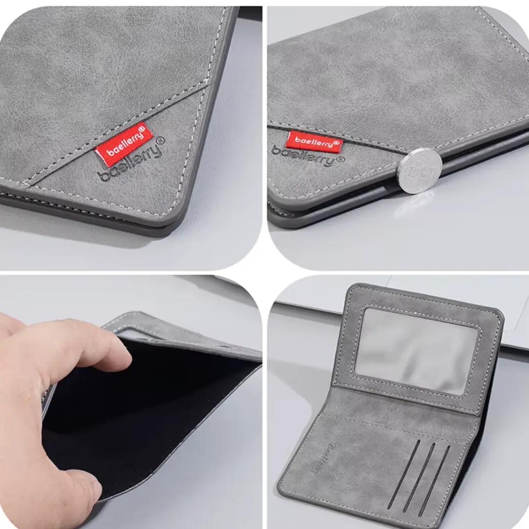 Carteira Masculina em Couro Ecológico Pocket - Image 4