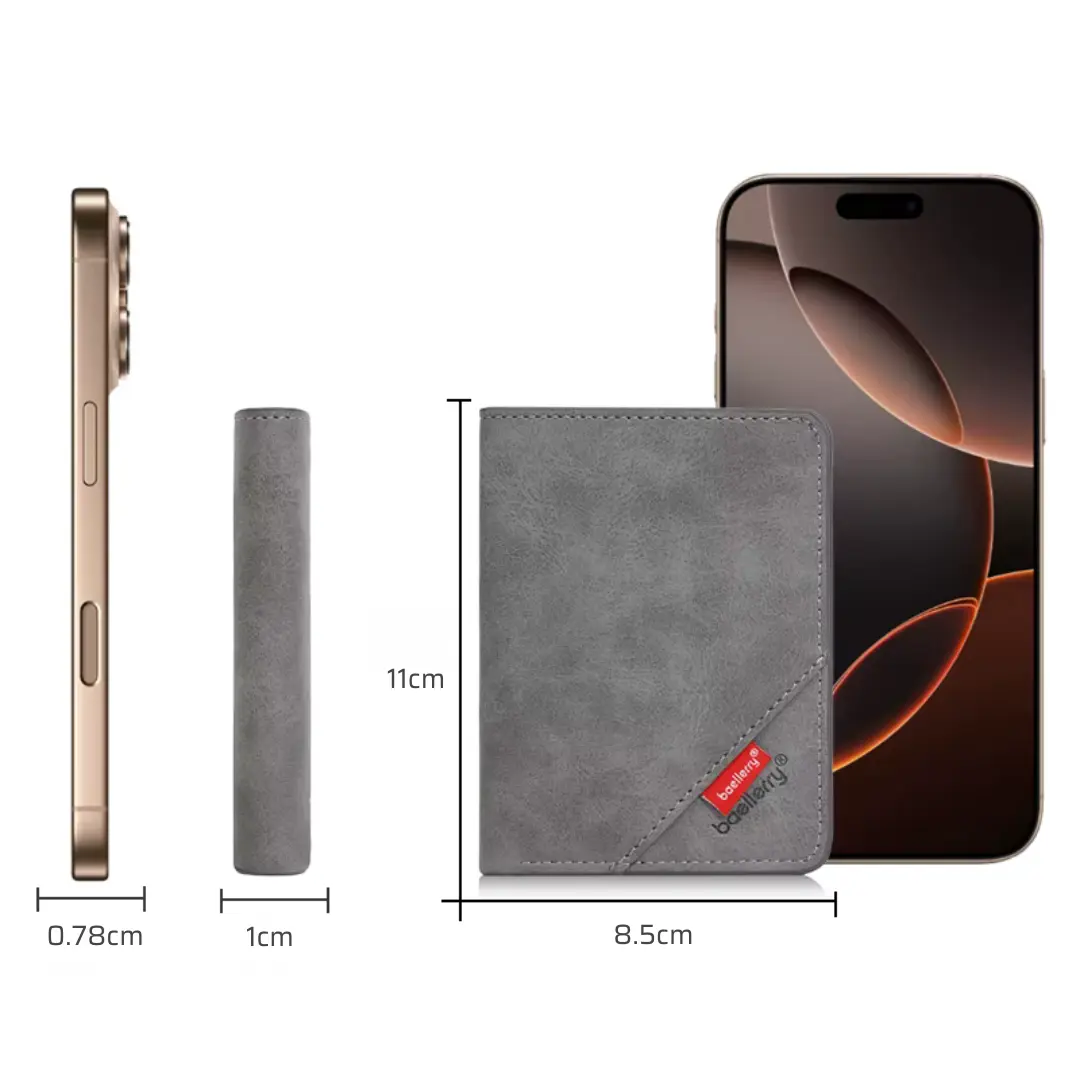 Carteira Masculina em Couro Ecológico Pocket - Image 6