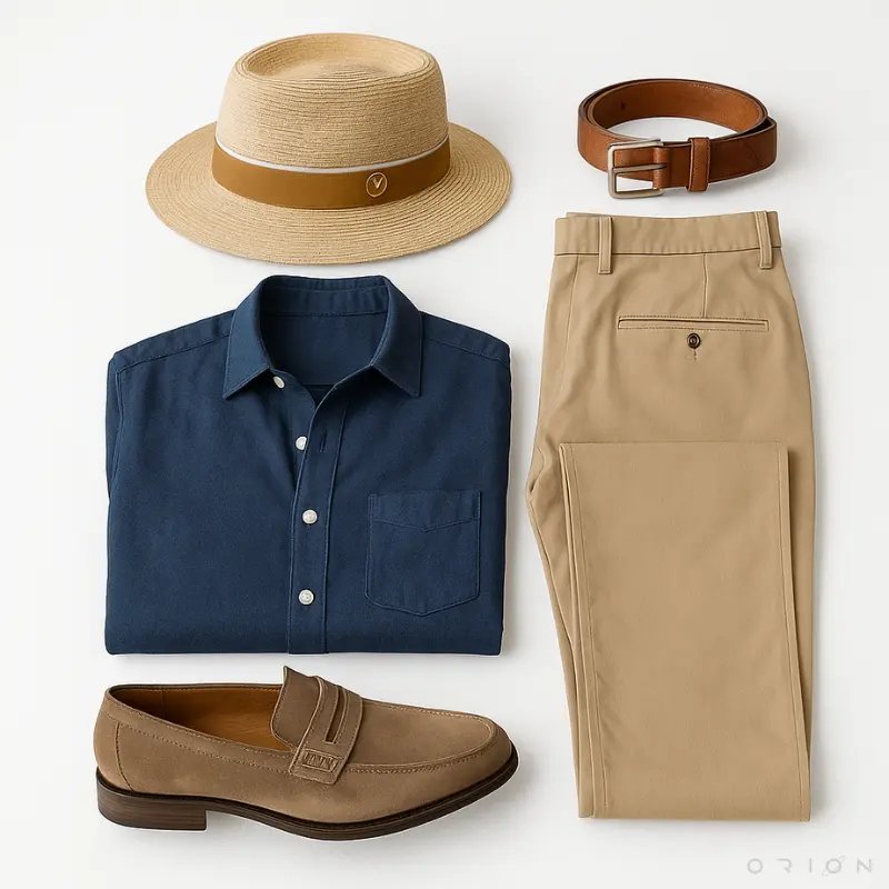 Chapéu de Palha Masculino Deluxe - Image 3