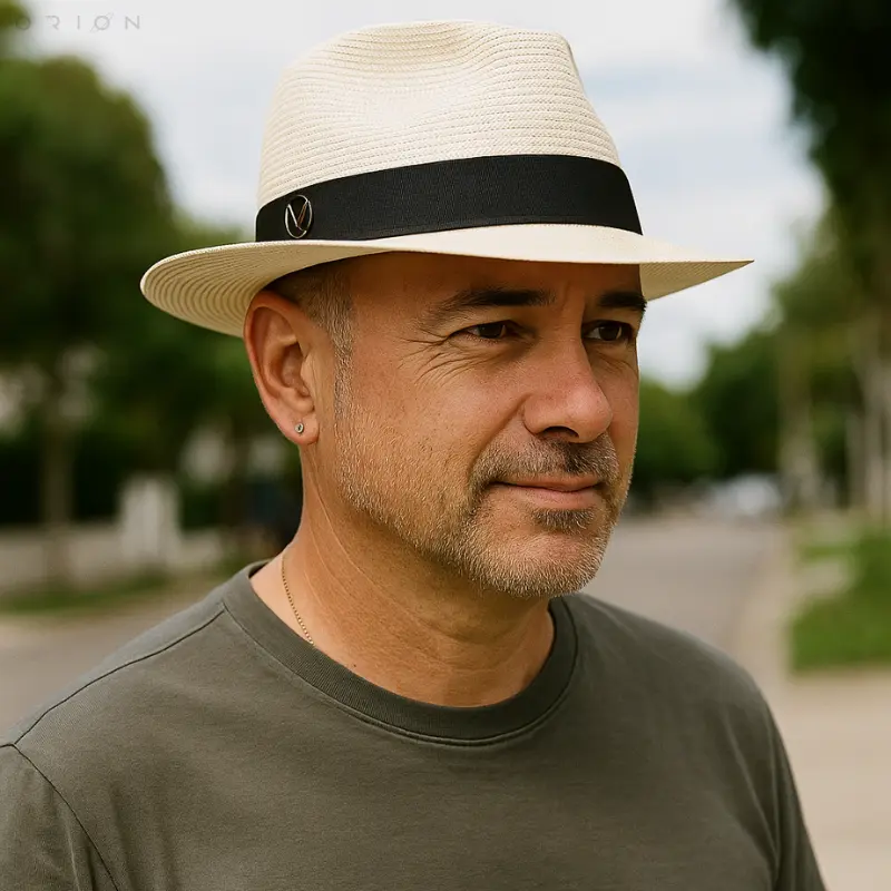 Chapéu de Palha Masculino Deluxe - Image 4