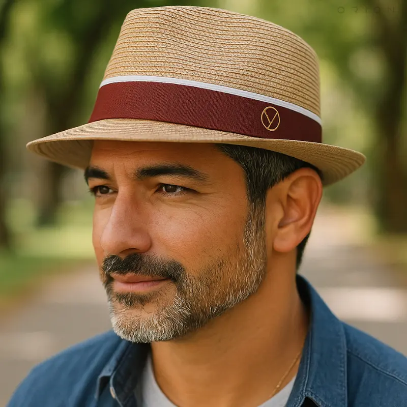 Chapéu de Palha Masculino Deluxe - Image 5
