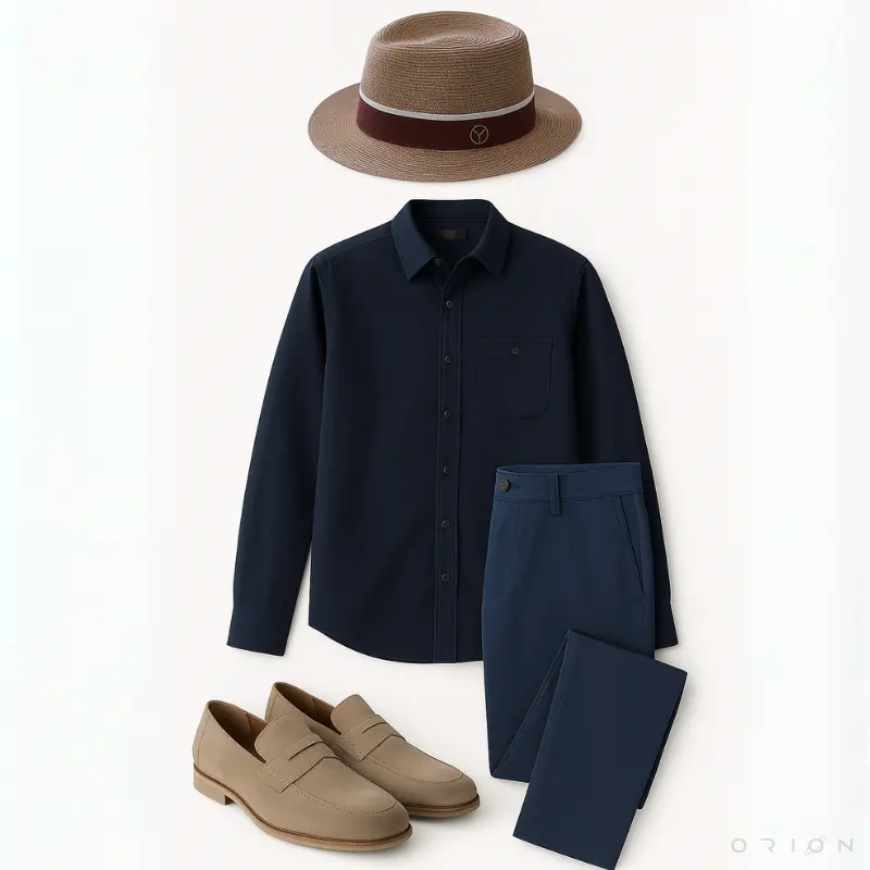 Chapéu de Palha Masculino Deluxe - Image 6