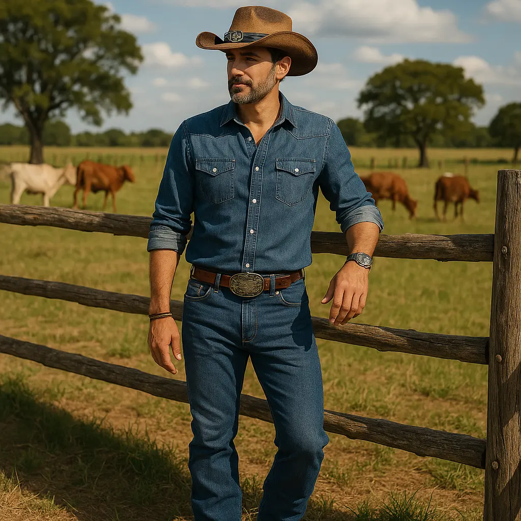 Chapéu Masculino Cowboy Vintage Taurus - Image 3