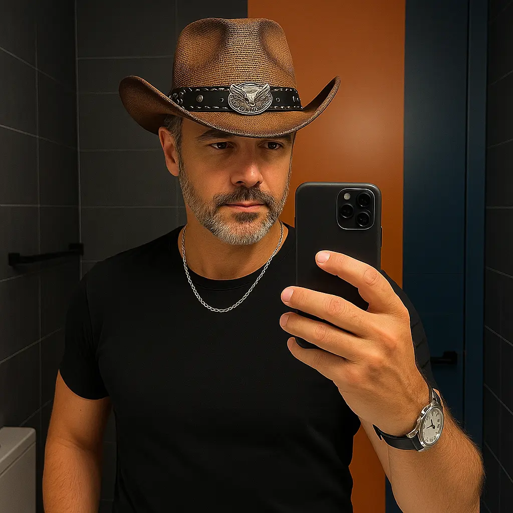 Chapéu Masculino Cowboy Vintage Taurus - Image 5