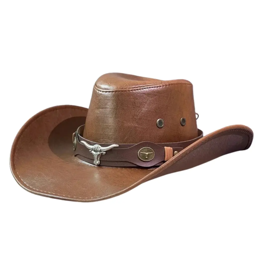Chapéu Masculino de Couro Aristotle - Image 6