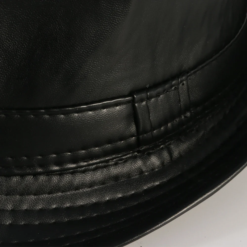 Chapéu Masculino em Couro Ecológico Luke - Image 3