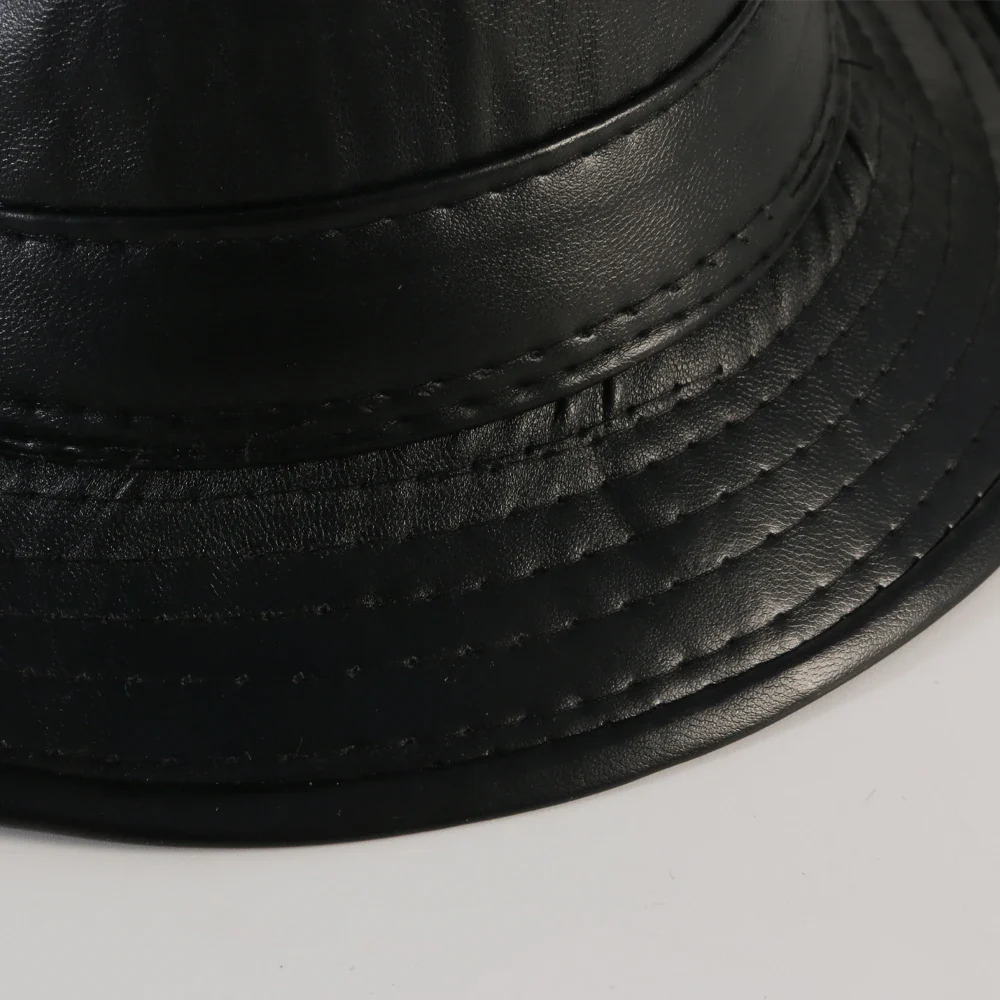 Chapéu Masculino em Couro Ecológico Luke - Image 5