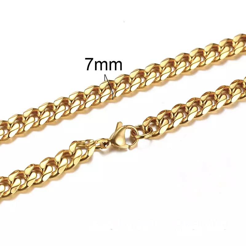 Corrente Masculina 55cm em Aço Inoxidável - Image 6