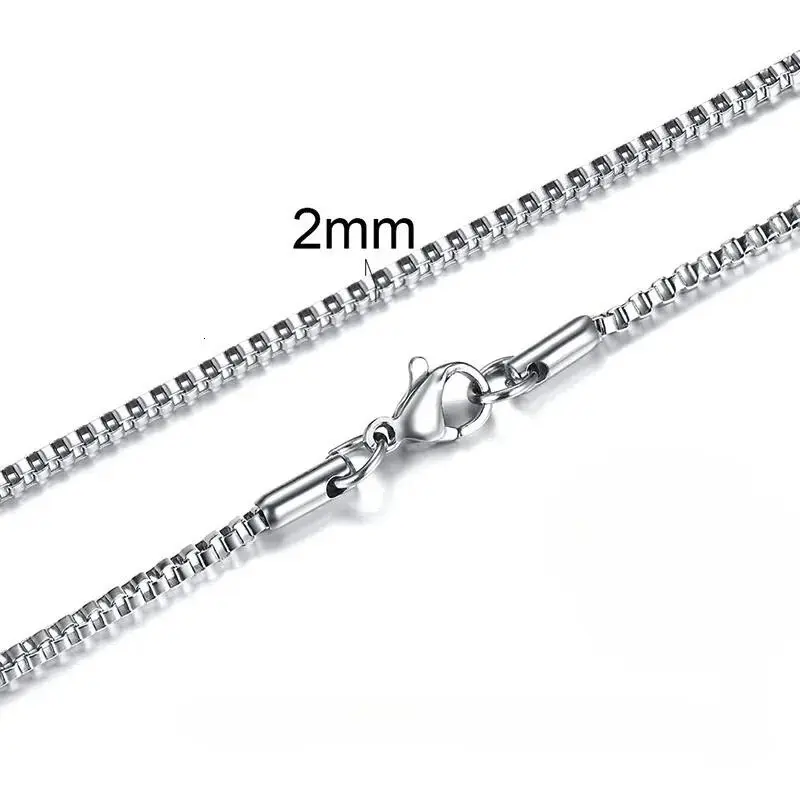 Corrente Masculina Elo 50cm em Aço Inoxidável - Image 3