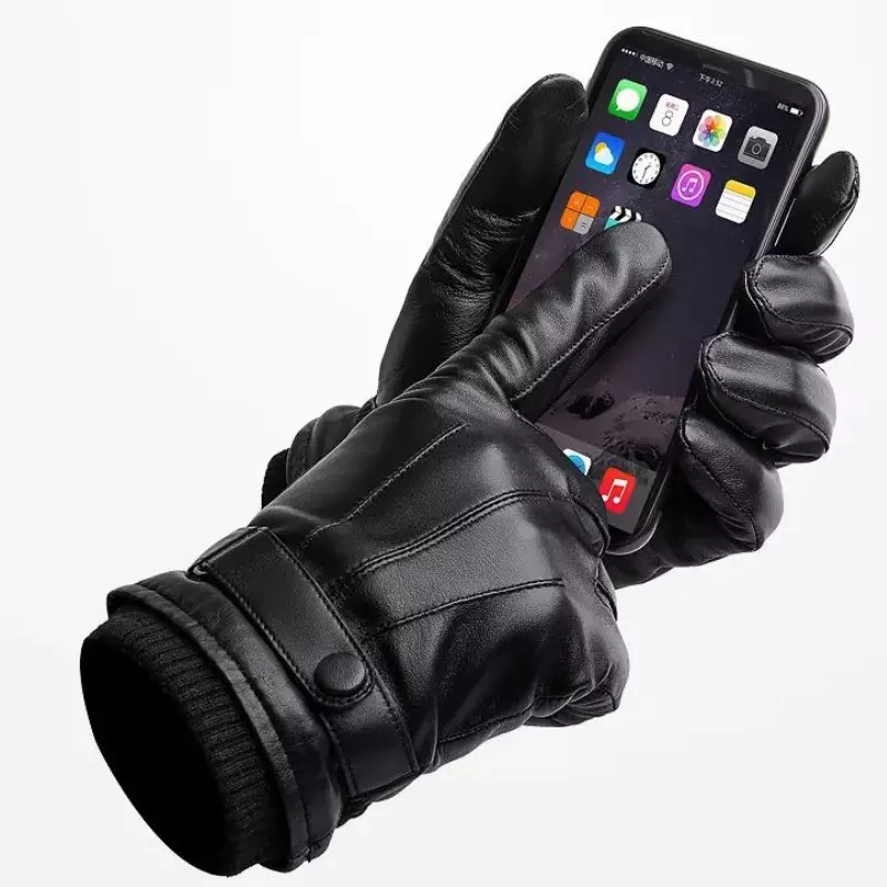 Luva Masculina de Couro Marte - Image 4