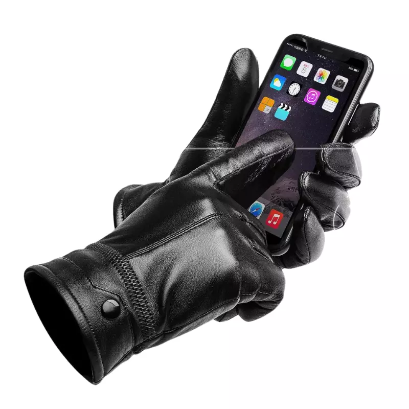 Luva Masculina de Couro Urano - Image 5