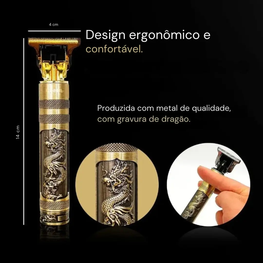 Máquina de Barbear Profissional Dragon - Image 3
