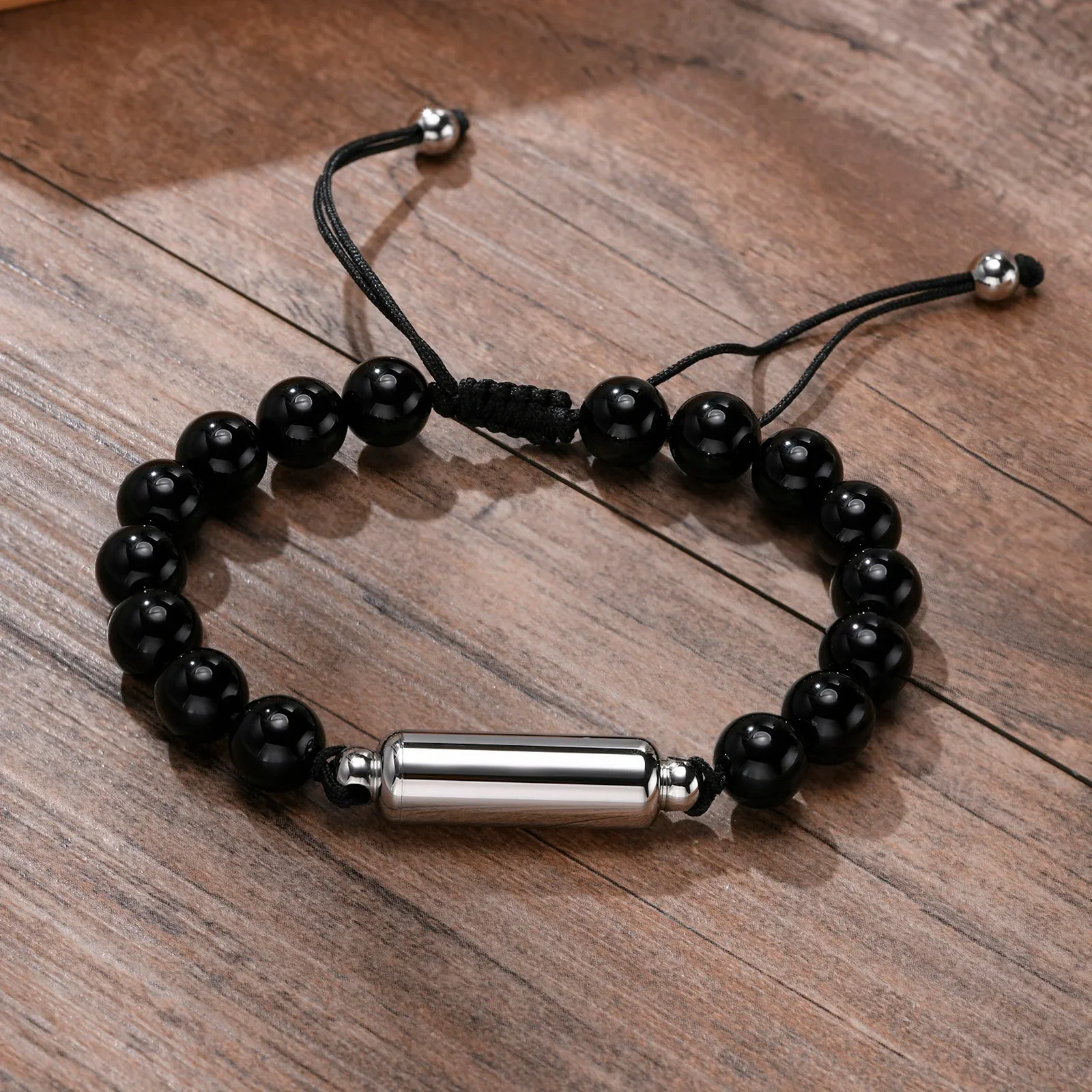 Pulseira Masculina de Pedra com Aço Inoxidável Vênus - Image 7