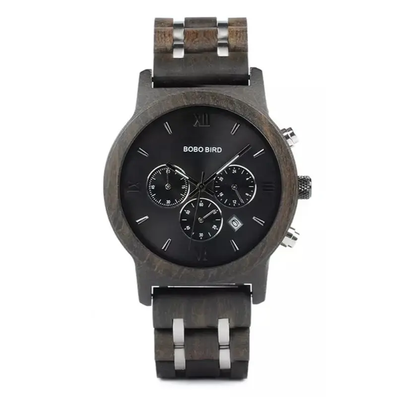 Relógio em Madeira Masculino M2014 - Image 3