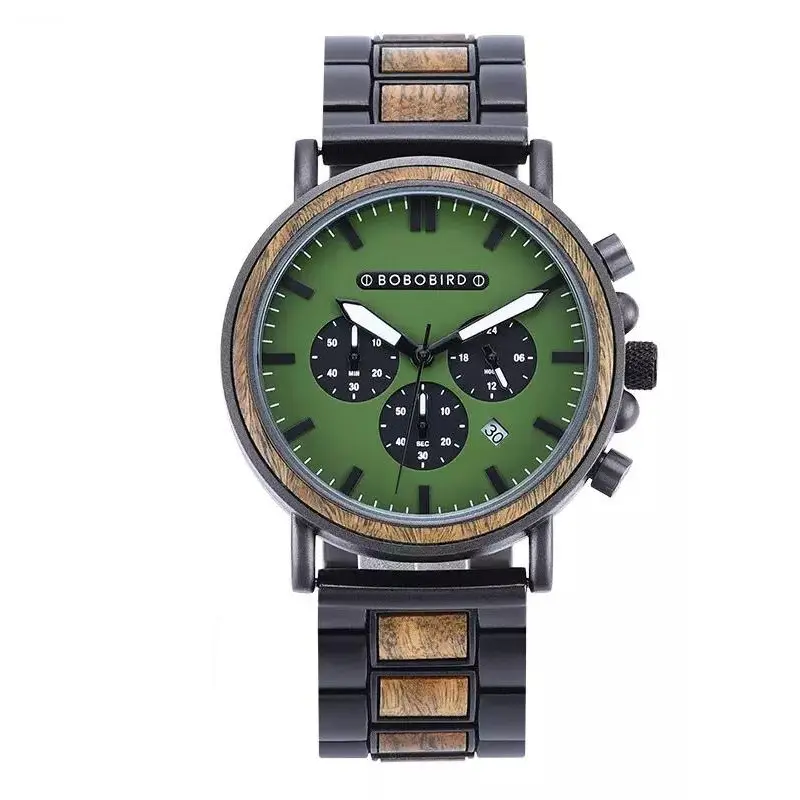 Relógio em Madeira Masculino M2014 - Image 6