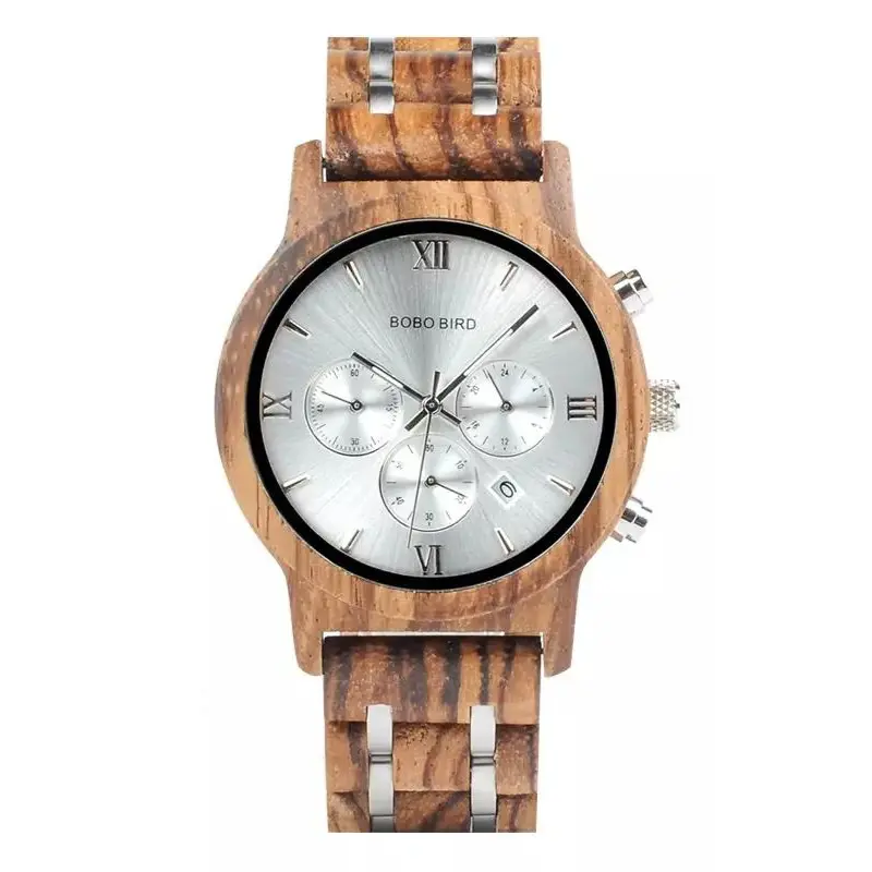 Relógio em Madeira Masculino M2014 - Image 7