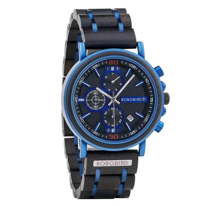 Relógio em Madeira Masculino M2015 - Image 7