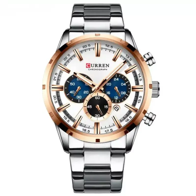 Relógio Masculino Aço Inox 3015 - Image 3