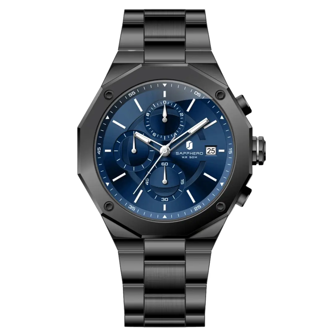 Relógio Masculino em Aço Inox Golden - Image 8